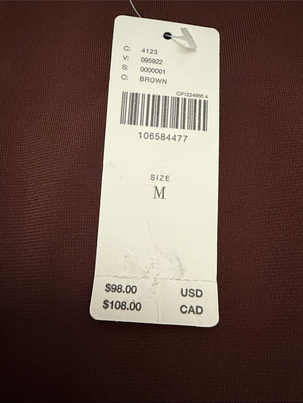 Anthropologie Brown Wrap-Front Wide Leg Pants - Picture 3 of 9